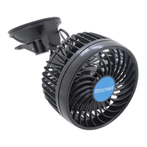 Autós látor tapadókorongon 4W/12V fekete