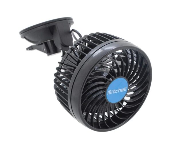 Autós látor tapadókorongon 4W/12V fekete