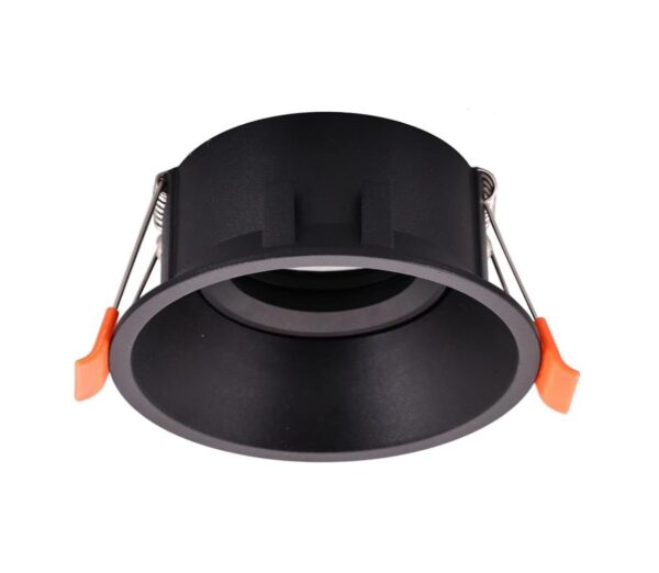 Beépíthető lámpa EYE 1xGU10/25W/230V kerek fekete