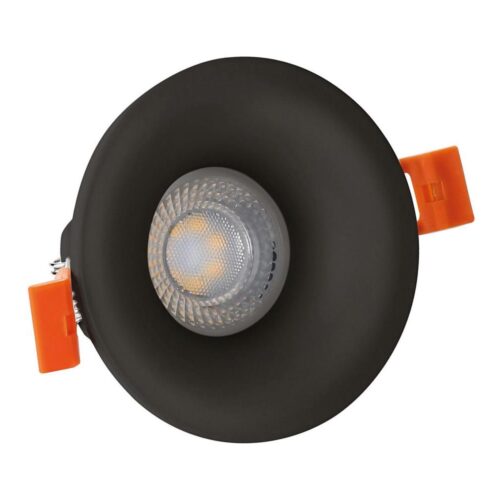 Beépíthető lámpa FIALE 1xGU10/35W/230V kerek fekete