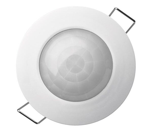Beépíthető mozgásérzékelő PIR  B 360° 1200W/230V fehér