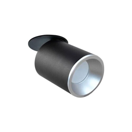 Beépíthető spotlámpa PALLAS 1xGU10/10W/230V fekete/ezüst