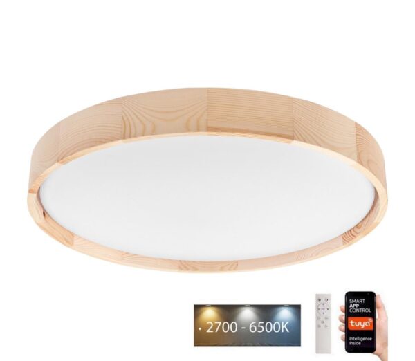 Brilagi Brilagi LED Mennyezeti lámpa MANAROLA SMART LED/36W/230V + távirányító Tuya