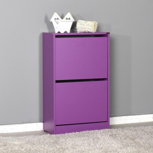 Adore Furniture Cipősszekrény 84x51 cm lila
