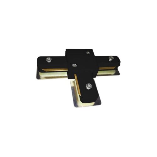 Csatlakozó sínes lámpákhoz CONNECTOR RS BLACK T típus