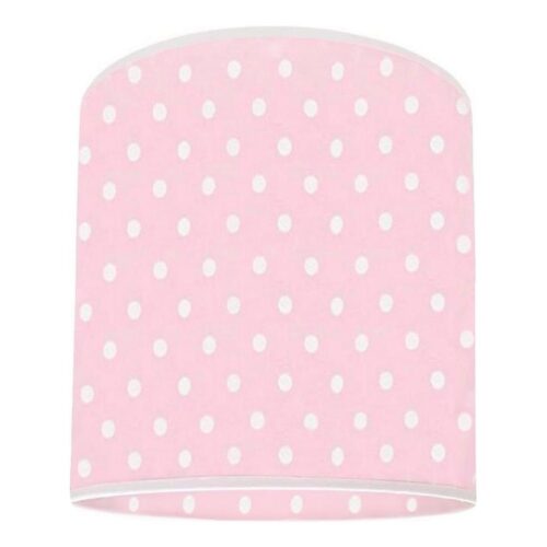 Csere lámpabúra csillárhoz DOTS átm. 15 cm rózsaszín