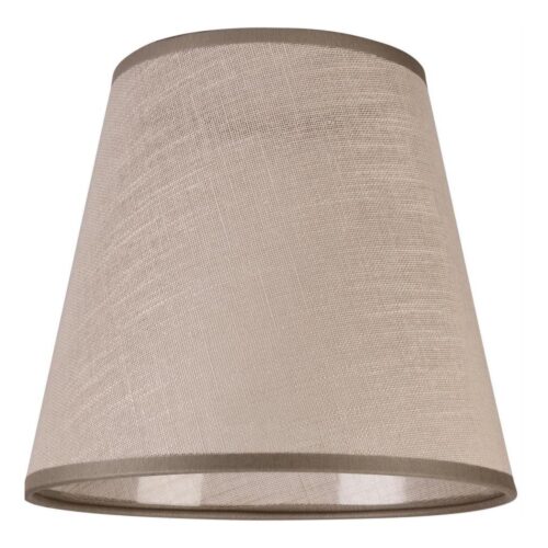 Csere lámpabúra csillárhoz LORENZO E27 átm. 16 cm bézs