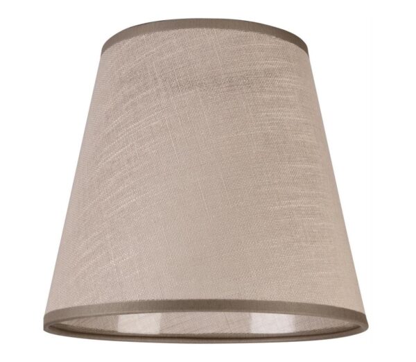 Csere lámpabúra csillárhoz LORENZO E27 átm. 16 cm bézs
