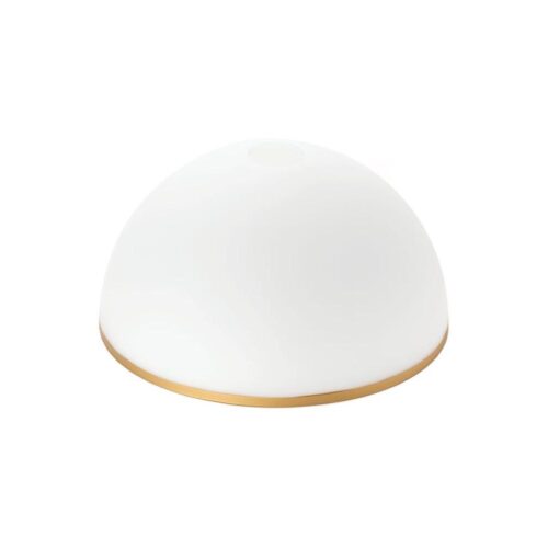 Orion Csereüveg csillárhoz és állólámpához OLD LAMP E27 átm. 30 cm fehér/arany