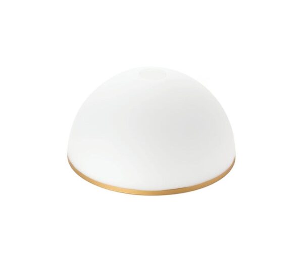 Orion Csereüveg csillárhoz és állólámpához OLD LAMP E27 átm. 30 cm fehér/arany