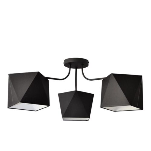 csillár ADAMANT 3xE27/15W/230V fekete