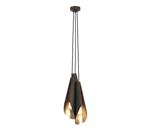 Csillár CALYX PATIN 3xE27/60W/230V