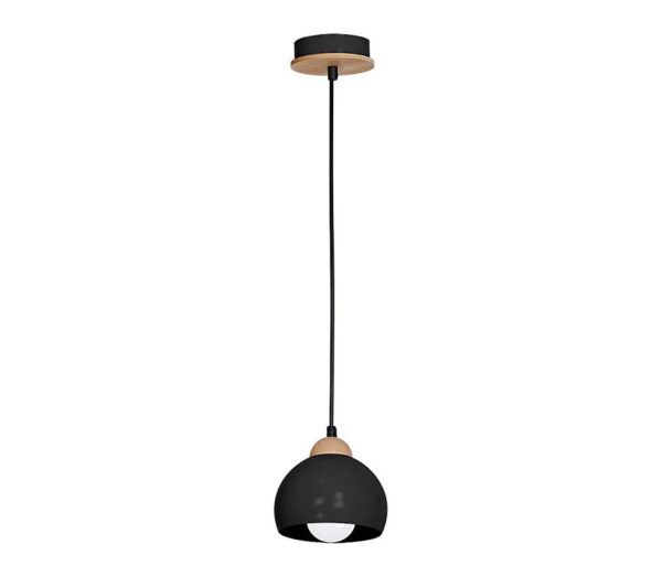 Csillár DAMA 1xE27/60W/230V fekete