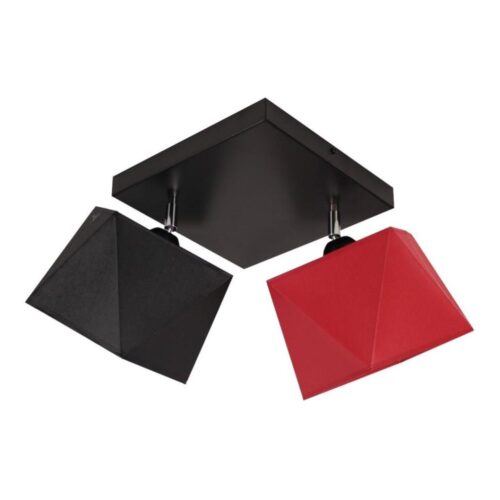 Csillár DIAMENT 2xE27/60W/230V feketés