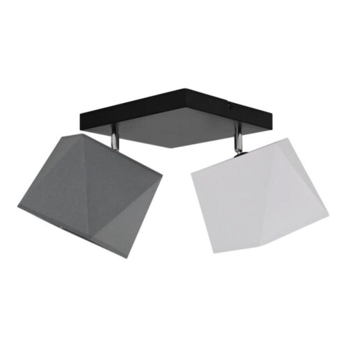Csillár DIAMENT 2xE27/60W/230V szürkés