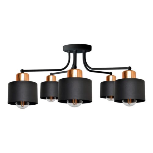 Csillár EDISON 5xE27/15W/230V