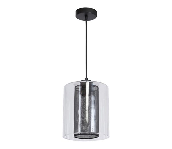 Csillár ELDA 1xE27/60W/230V fekete