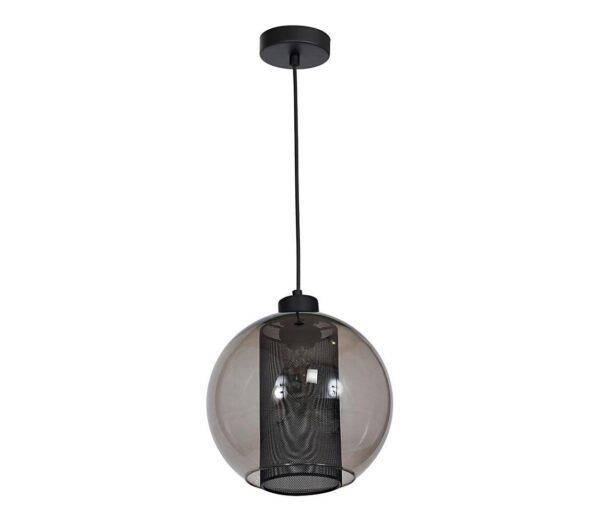 Csillár FUNA 1xE27/60W/230V fekete