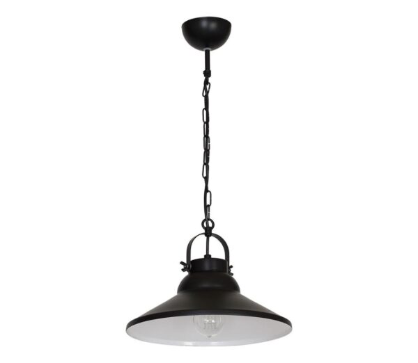 Csillár IRON 1 1xE27/60W fekete