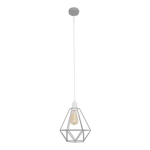 Csillár KARO 1xE27/15W/230V szürke