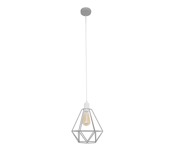 Csillár KARO 1xE27/15W/230V szürke