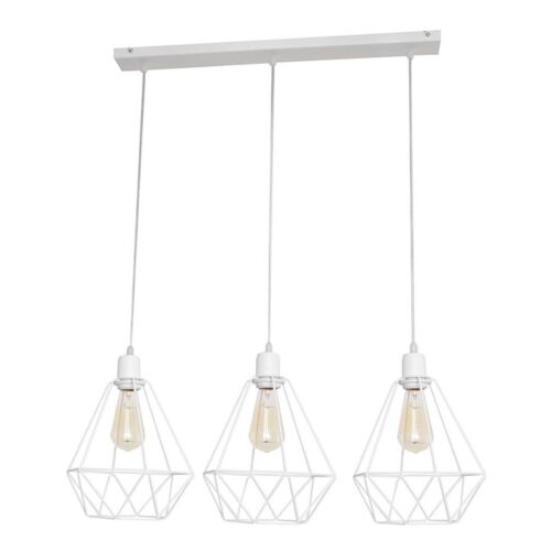 Csillár KARO 3xE27/15W/230V fehér