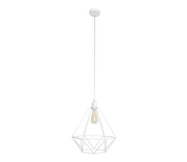 Csillár KARO LARGE 1xE27/15W/230V fehér
