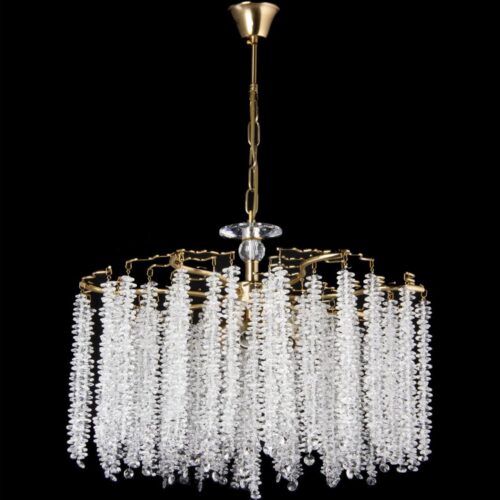 Csillár láncon 7xE14/60W/230V átm. 54 cm arany