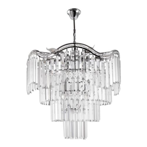 Csillár láncon 7xE27/60W/230V
