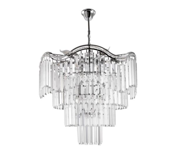 Csillár láncon 7xE27/60W/230V