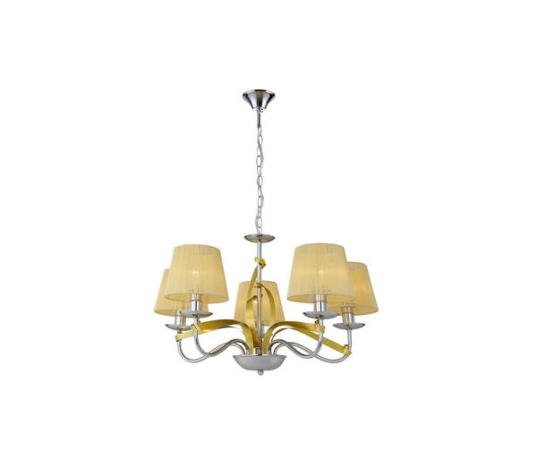 Csillár láncon DIVA 5xE14/40W/230V