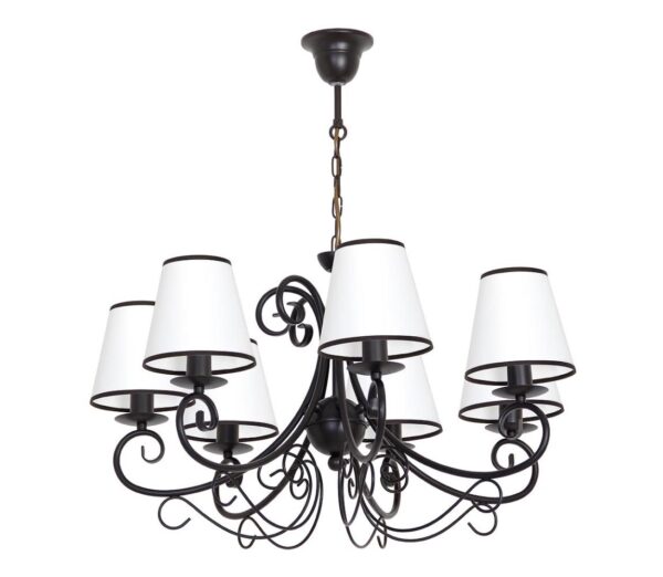 Csillár láncon DIVA 7xE14/60W/230V