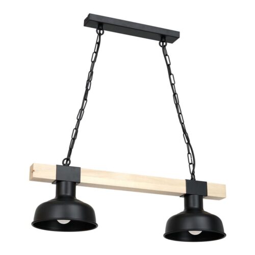 Csillár láncon FARO 2xE27/60W/230V
