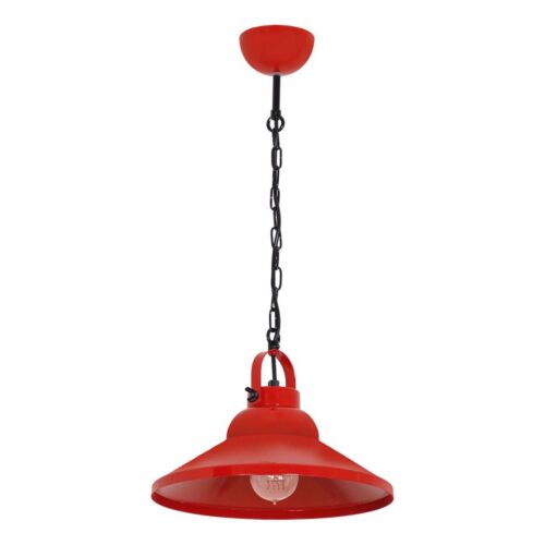 Csillár láncon IRON 1xE27/60W/230V