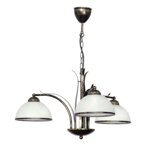 Csillár láncon KORFU 3xE27/60W/230V