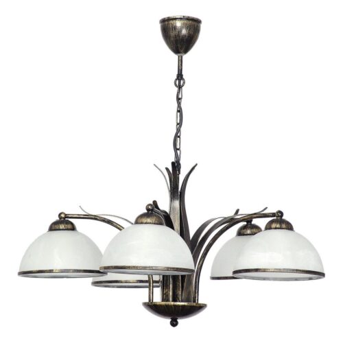 Csillár láncon KORFU 5xE27/60W/230V