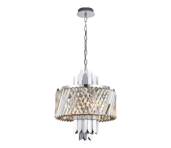 Csillár láncon MARGOT 6xE14/40W/230V króm
