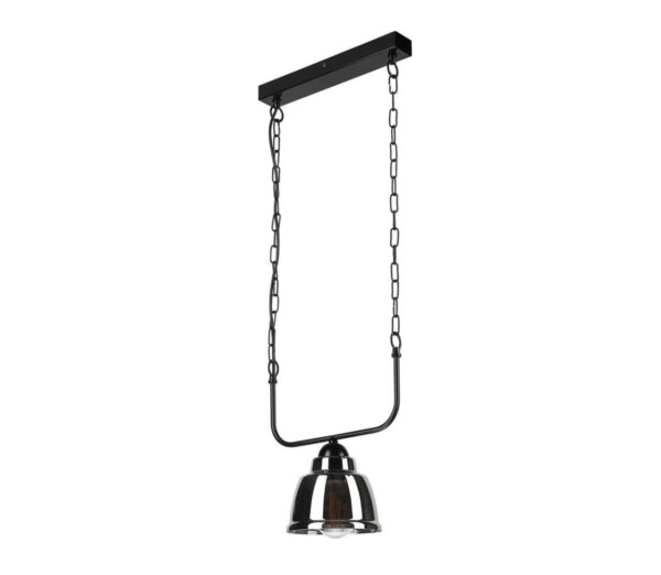 Csillár láncon MARIO 1xE27/60W/230V króm