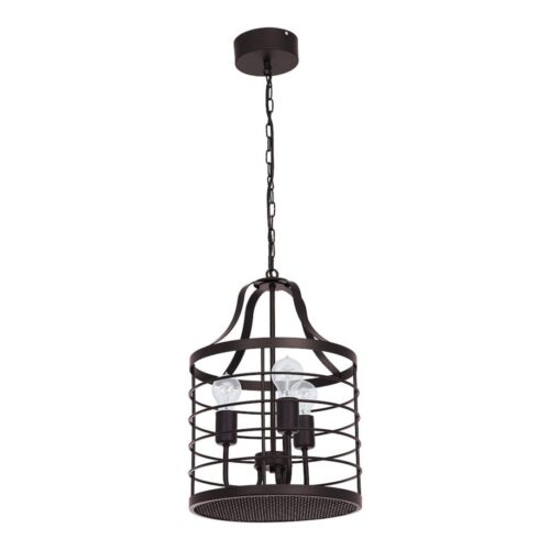Csillár láncon SINGLE 6 3xE27/60W/230V