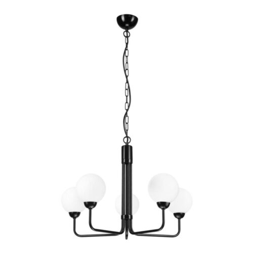 Csillár láncon TIFFY 5xG9/5W/230V fekete