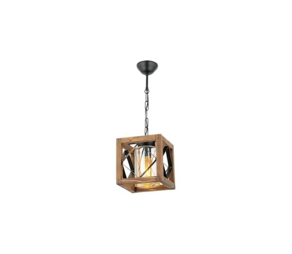 Csillár láncon ZIKZAK 1xE27/60W/230V