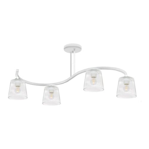 Csillár LUCEA 4xE27/15W/230V fehér