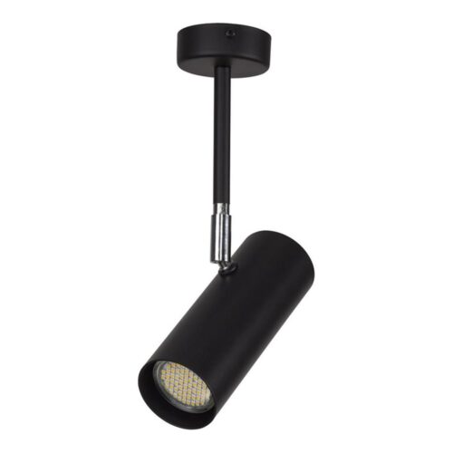 Csillár OKO 1xGU10/25W/230V 30 cm fekete
