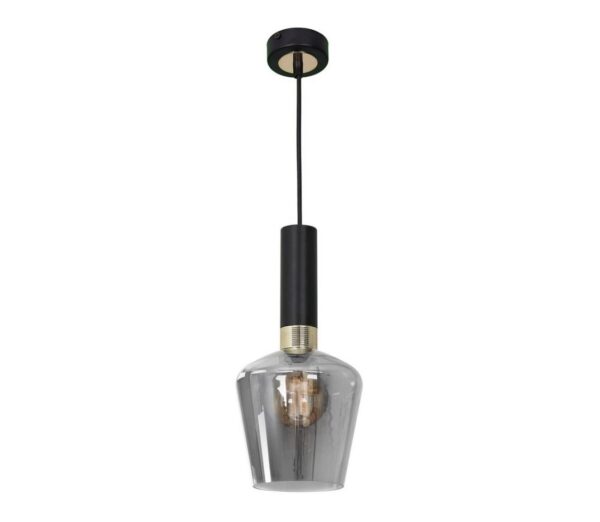 Csillár ROMA BLACK 1xE27 / 60W / 230V