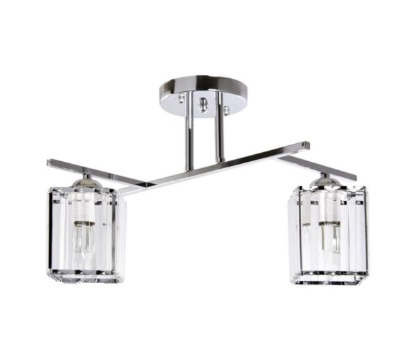 Csillár rúdon 2xE27/60W/230V