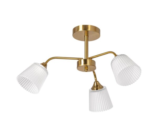 Csillár rúdon 3xE14/60W/230V arany