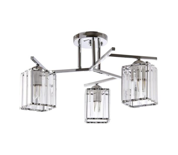 Csillár rúdon 3xE27/60W/230V