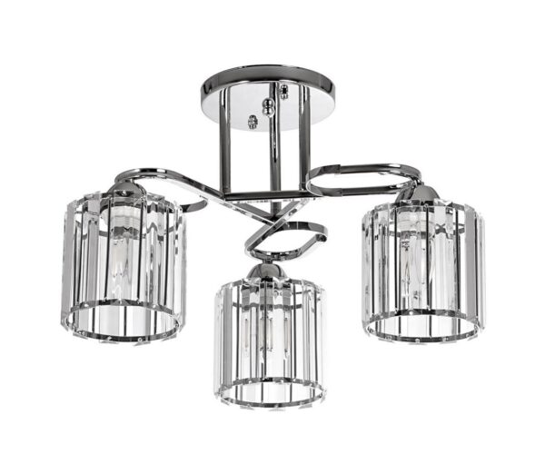 Csillár rúdon 3xE27/60W/230V