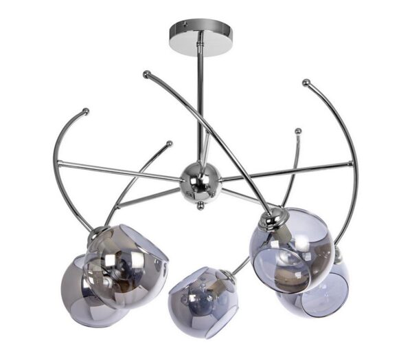 Csillár rúdon 5xE14/60W/230V
