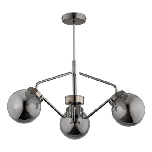 Csillár rúdon  BARSUM 3xE14/10W/230V szürke